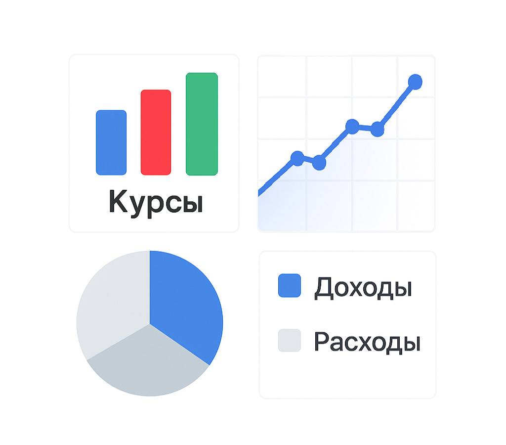 Графики для отображения финансовых данных